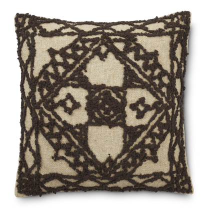Swati Kuddfodral 50x50cm  Beige/Brun